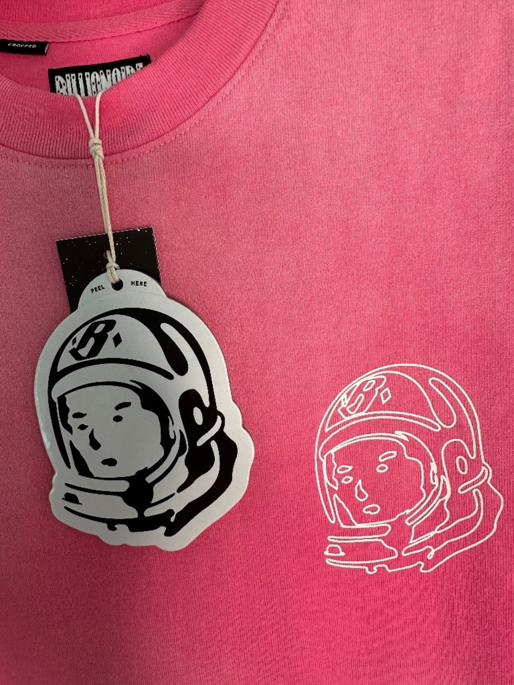 Billionaire Boys Club Faded Helmet Tee Pink